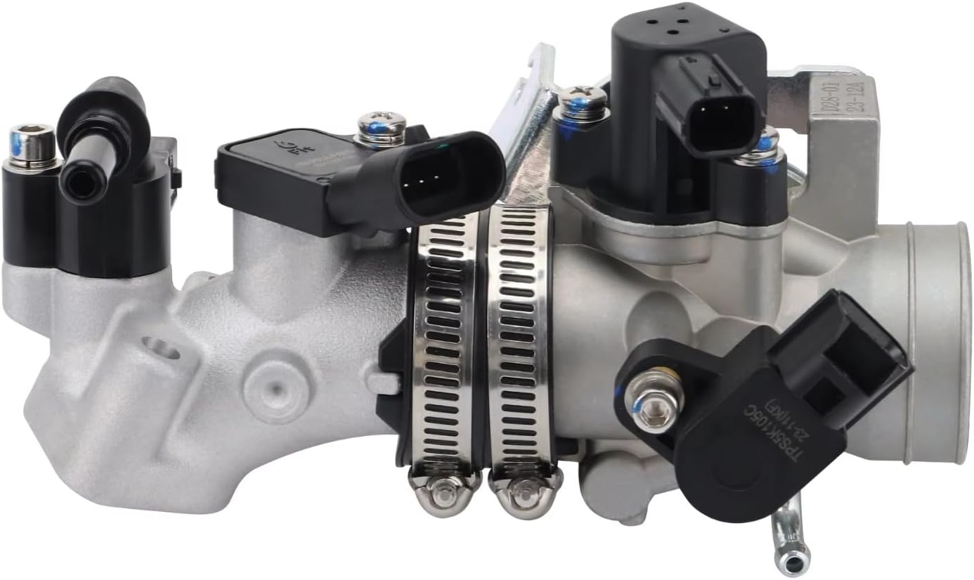 Motorcycle Fuel Injection Throttle Body, EFI Throttle Body Replacement for GY6 Engine 169cc 170cc Jonway GTX 250 EFI 200