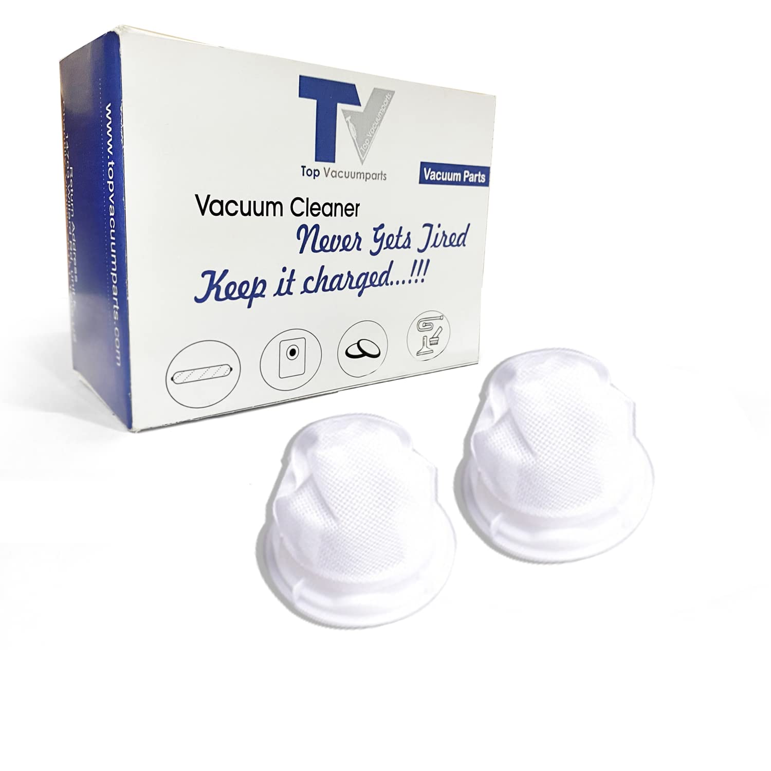 Replacement Part For Bissell Vacuum Filter for Feather Weight 3105, 3106, 3045 Models 4PK # compare to part 3204E