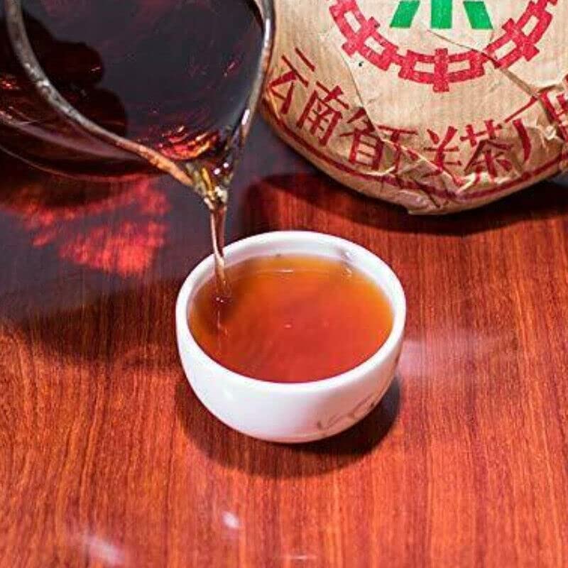 Amazon.co.jp: 250g プーアル茶 古代樹熟成プーアル茶 1998 Xiaguan