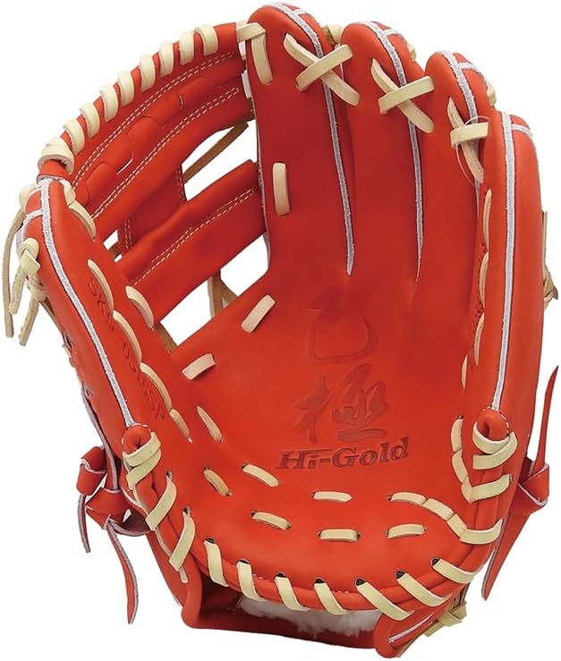 HI-Gold SKG-0516SP Hi Gold Hi Pole Hard Grab, Burning Orange, LH, Right Throw, Short