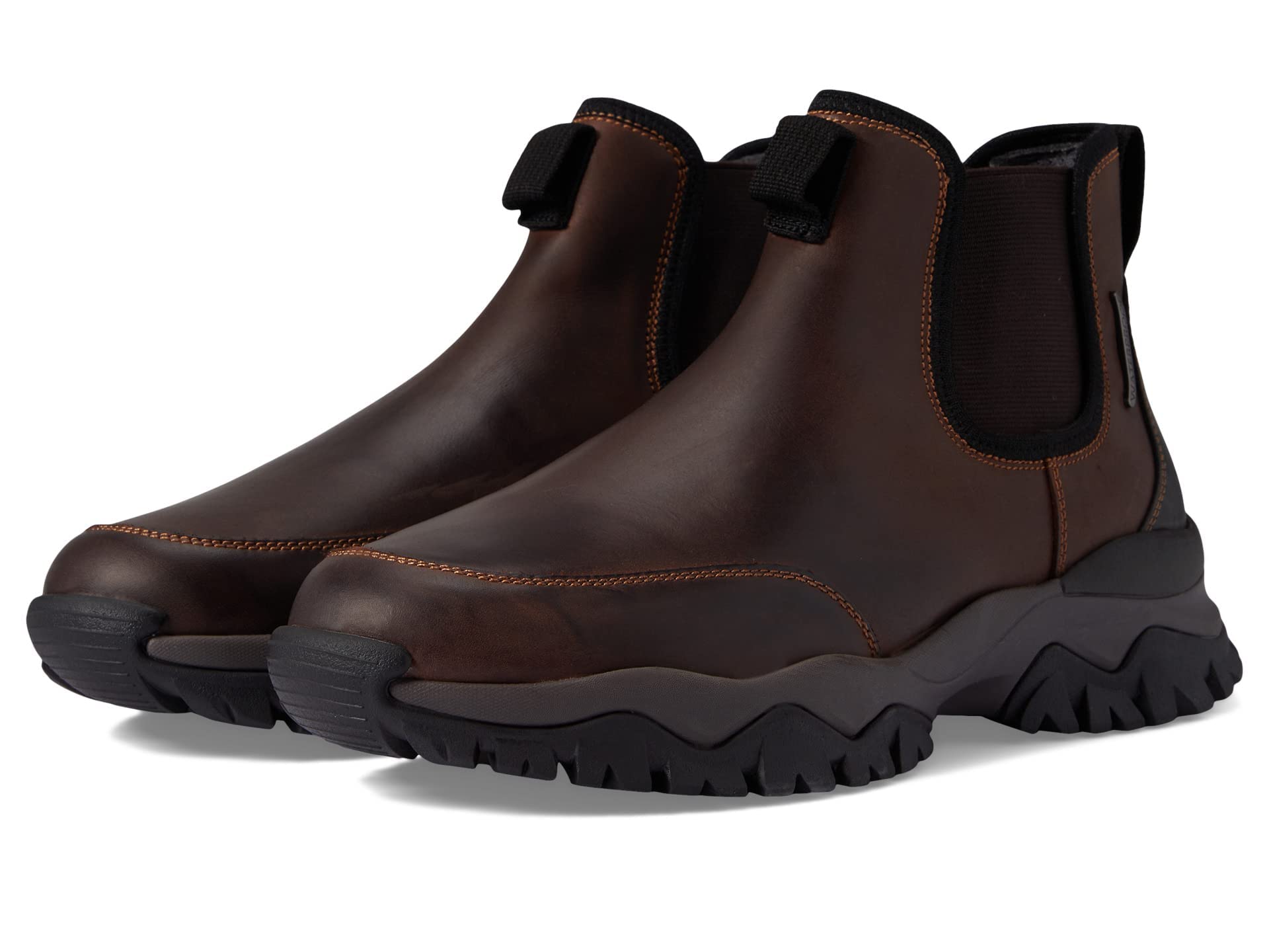 Florsheim XPLOR Bottes à orteils mocassins chaussures cuir marron