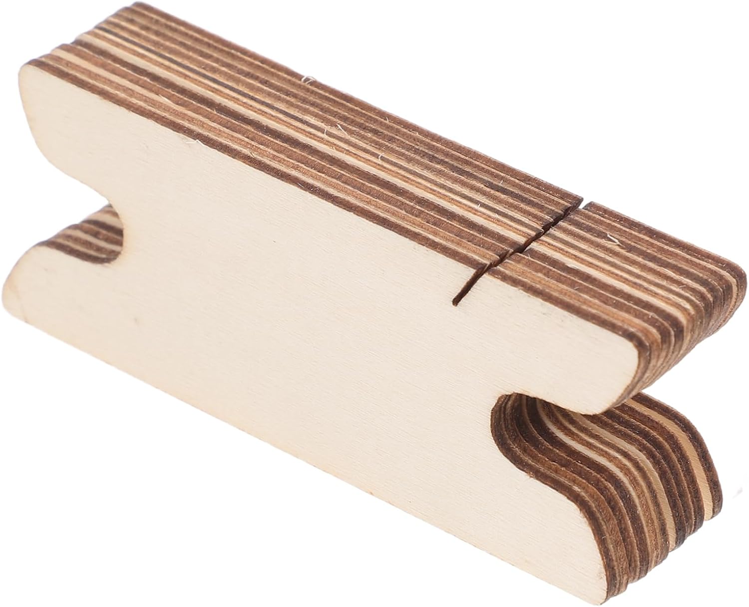 LALAFINA Wooden Weaving Shuttle 10Pcs Set Craft Tool for DIY Knitting and Handmade Weaving Projects Compact 3.11 Inch Loom Accessory for Arts and Crafts