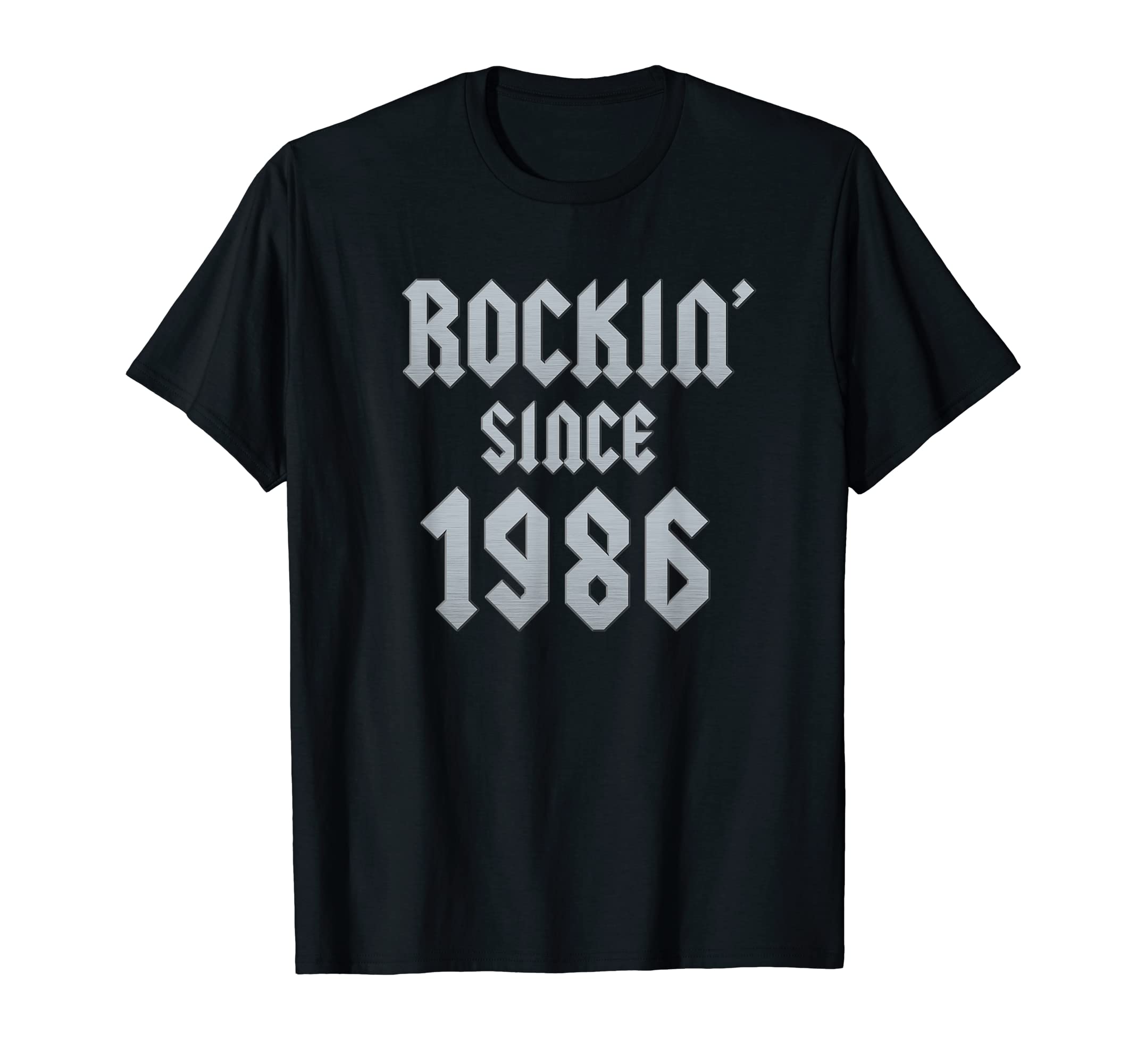 BORN37 Year Old: Classic Rock 1986 37th Birthday T-Shirt