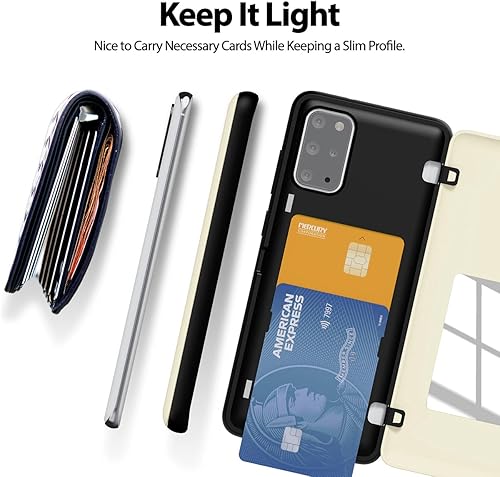 Miniatura 256 de GOOSPERY Parachoques magnético para puerta compatible con Galaxy S23, tarjetero tipo cartera, cierre automático, protección de doble capa resistente