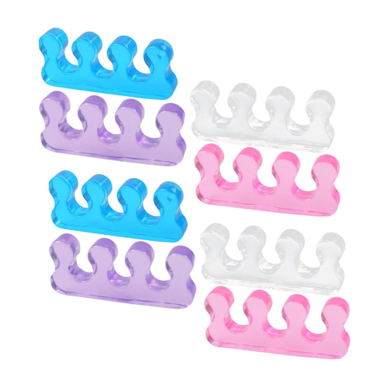 FOMIYES Yoga Toe Separators Toe Spreaders Nail Art Toe Separators Manicure Toe Separators Toe Dividers for