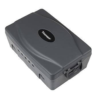 Waterproof Extension Cord Connection Box - Gray Weatherproof Outdoor Box for Electrical Connections
