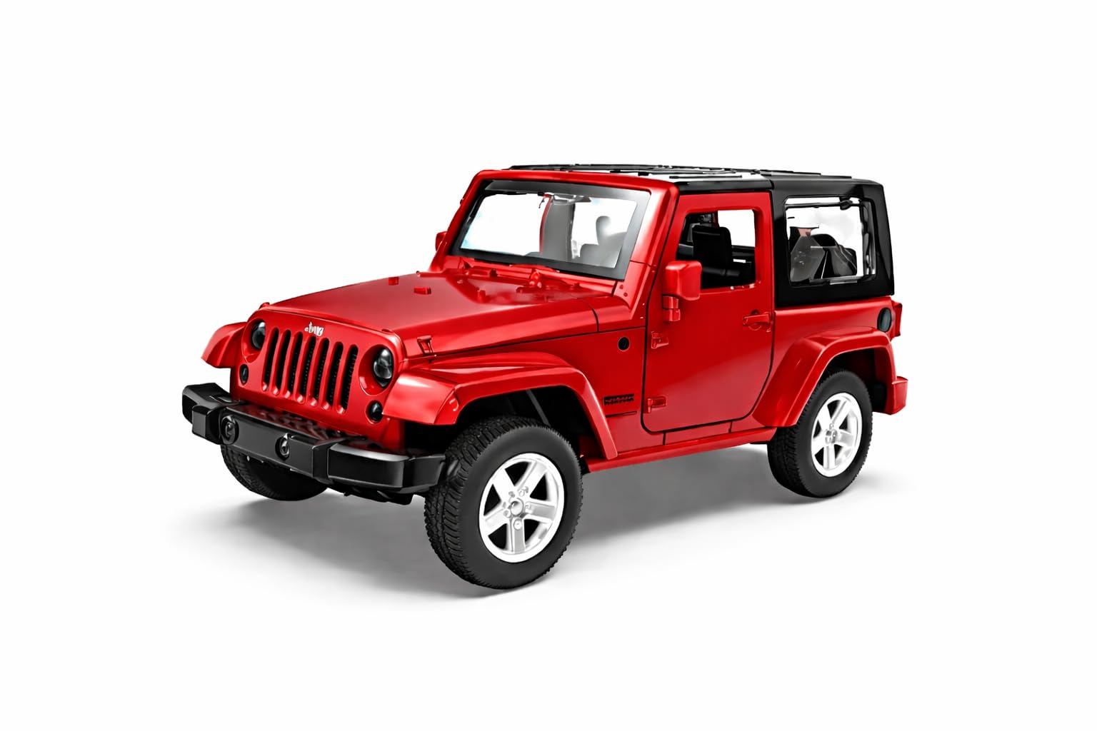 Wizplex MSZ Official Licensed Jeep Wrangler Diecast Model Car 1:43 Scale | Premium Metal Collectible Replica | Display Showpiece & Gift for Car Lovers