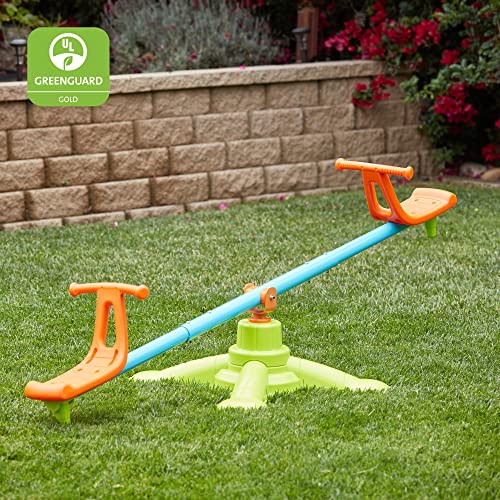 image for ECR4Kids Spinner Seesaw - Swivel 360 Degree Spinning Teeter-Totter for