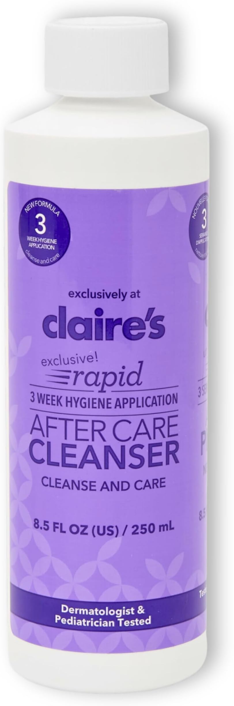 Claire’s 8.5 Fl Oz Rapid 3 Week Aftercare Ear Piercing