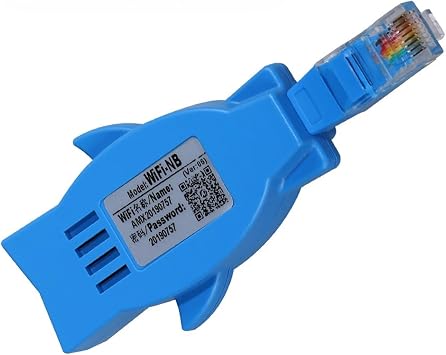WiFi-NB Suitable NB NJ NS NW0 Series PLC WiFi Wireless Programming Adapter Replace USB-CNV3 Communication CableColorRemote Version