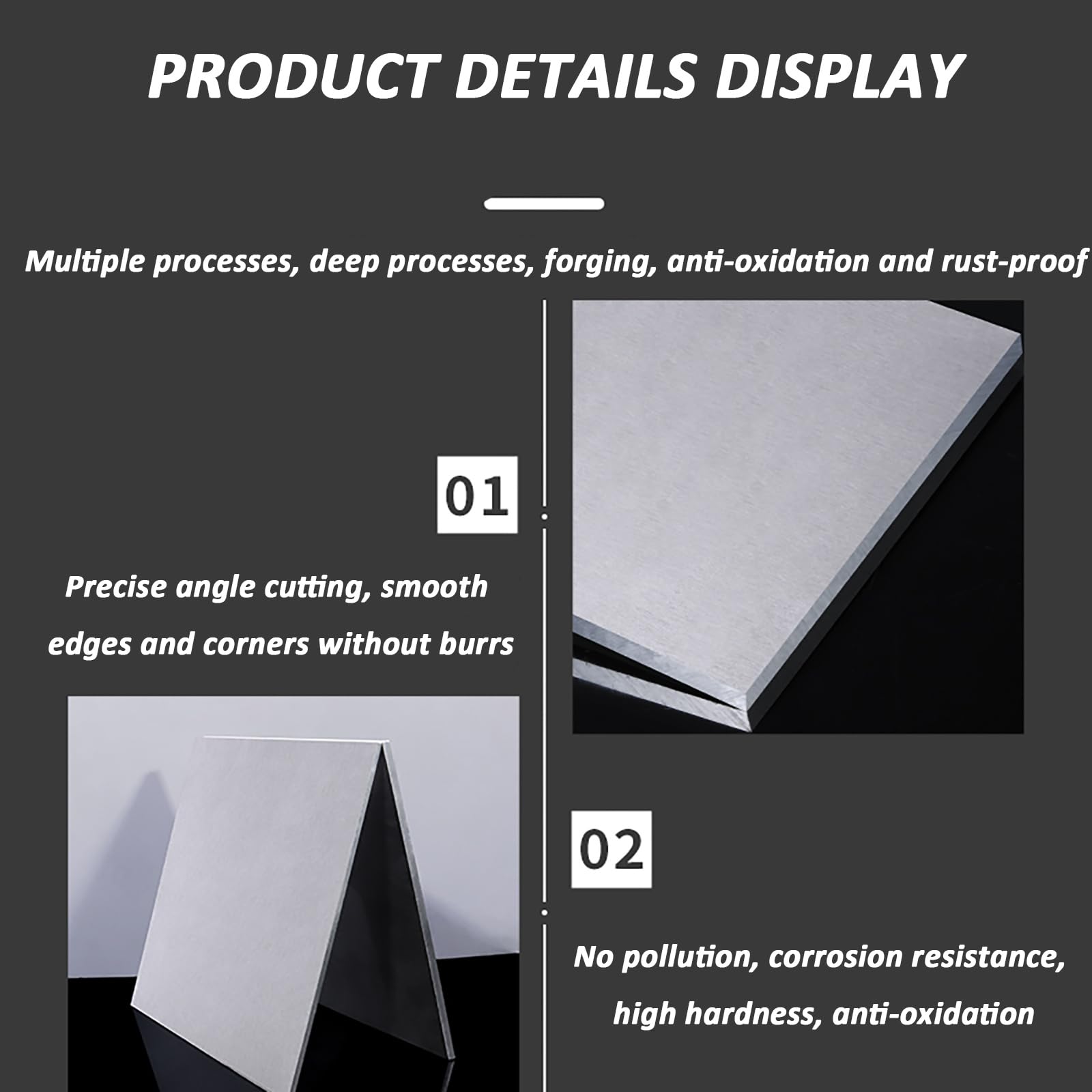 3mm Thick Aluminum Plate, Anti-Corrosion And Durable Metal For Diy Handicrafts, Craft Production(300mm*300mm)