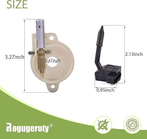 Miniatura 5 de Engrasador de bomba de aceite compatible con motosierra Husqvarna 36 41 136 137 141 142 Jonsered 2036 2040 motosierra 545 03 68-01 545036801
