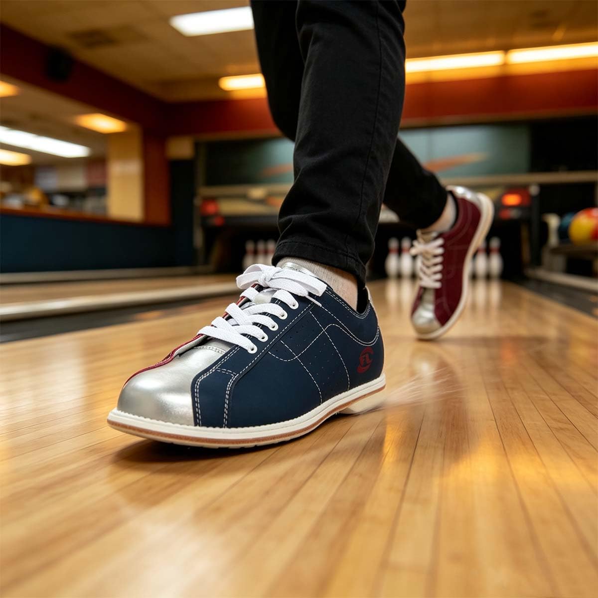 Scarpe da Bowling da Uomo Scarpe da Ginnastica Sportive