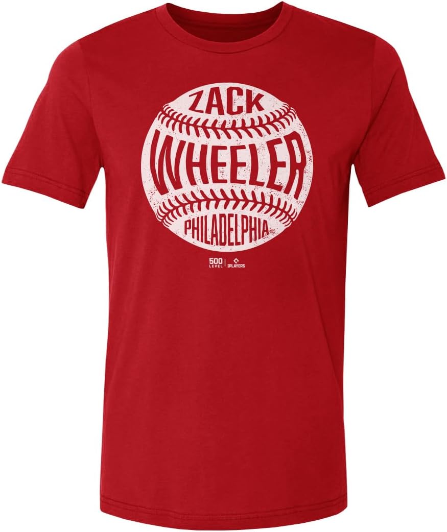 500 LEVEL Zack Wheeler Shirt - Zack Wheeler Philadelphia Vintage Baseball