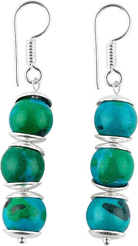 Miniatura 7 de Thecraftman Natural Amethyst Chips Earrings for Women, Yoga Jewelry, Meditation Earring, Crystals Earring, Raw Gemstone, Energy Healing Crystals,