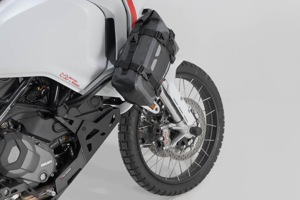 SW-Motech Drybag 80 Motorcycle Tail Bag Grey Motorcycle Pack Luggage Bag