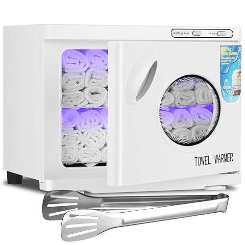 Miniatura 47 de Calentador de toallas calientes para salón de belleza, baño, toallas calientes 2 en 1, calentadores personales de 8 litros de capacidad, spa