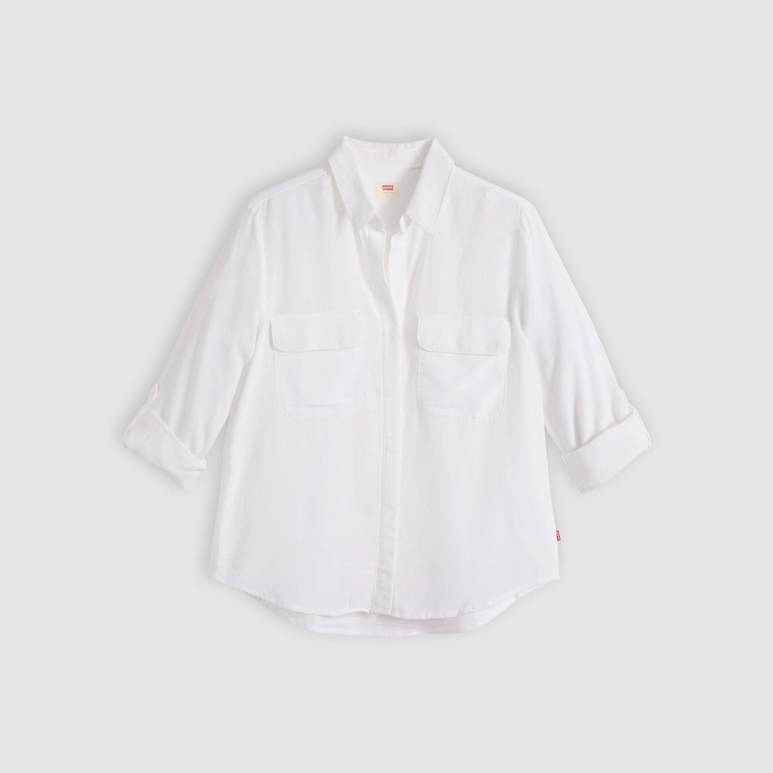 Levi's Damen Elaine Utility Shirt Hemd mit Button-Down-Kragen (1er Pack)