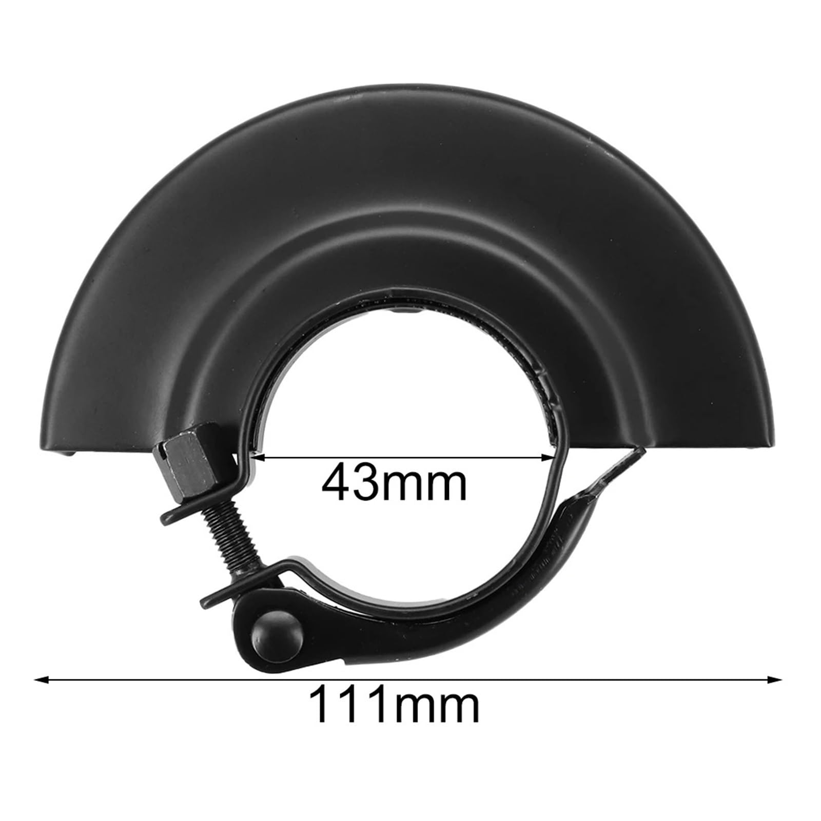 1 szt. Osłona ochronna tarczy szlifierskiej kątowej Osłona przeciwpyłowa tarczy szlifierskiej do szlifierki kątowej 100/115/125 mm(125 model)