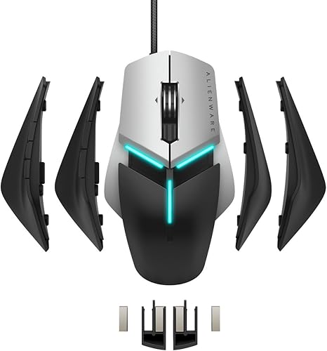 Vista 4 de Alienware Advanced Gaming Mouse RF inalámbrico Óptico 800DPI ratón