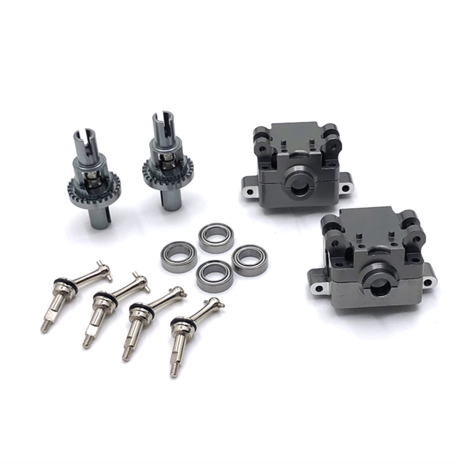 Części do modyfikacji metalu samochodowego Ulepszenie mechanizmu różnicowego skrzyni biegów Kości dla psa i inne zestawy dla WLtoys, 284131 K969 K979 K989 K999 P929 P939 RC Zdalny amortyzator