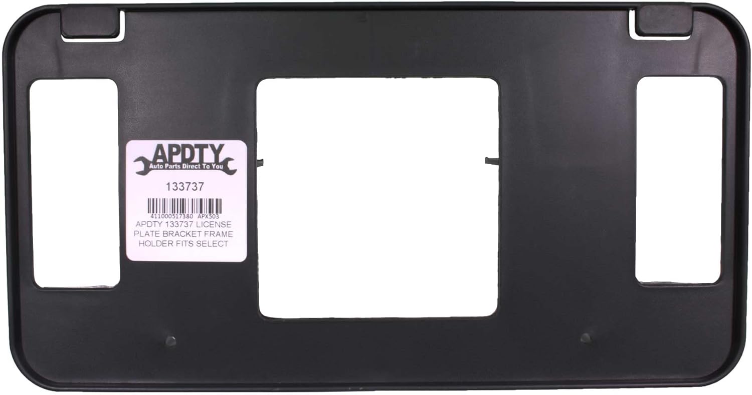 APDTY 133737 License Plate Bracket Frame Holder Replaces XL3Z17A385AA, XL3Z-17A385-AA