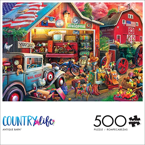 Buffalo Games - Country Life - Antique Barn - 500 Piece Jigsaw Puzzle - Image 2