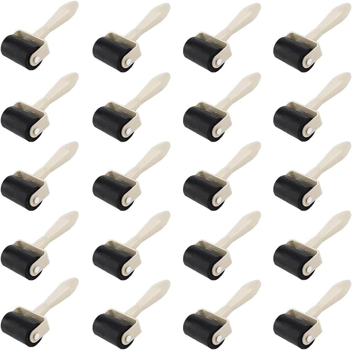 20 Pcs Embossing Roller, Craft Roller, Paint Roller, Roller Brush for DIY, Printmaking, Wallpapers