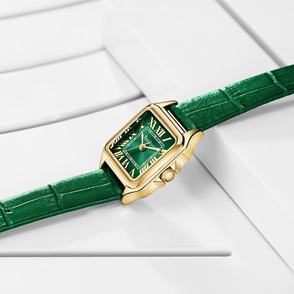 Classic Square Watches for Women with Roman Numerals Ladies Casual Dress Watch - Image 7