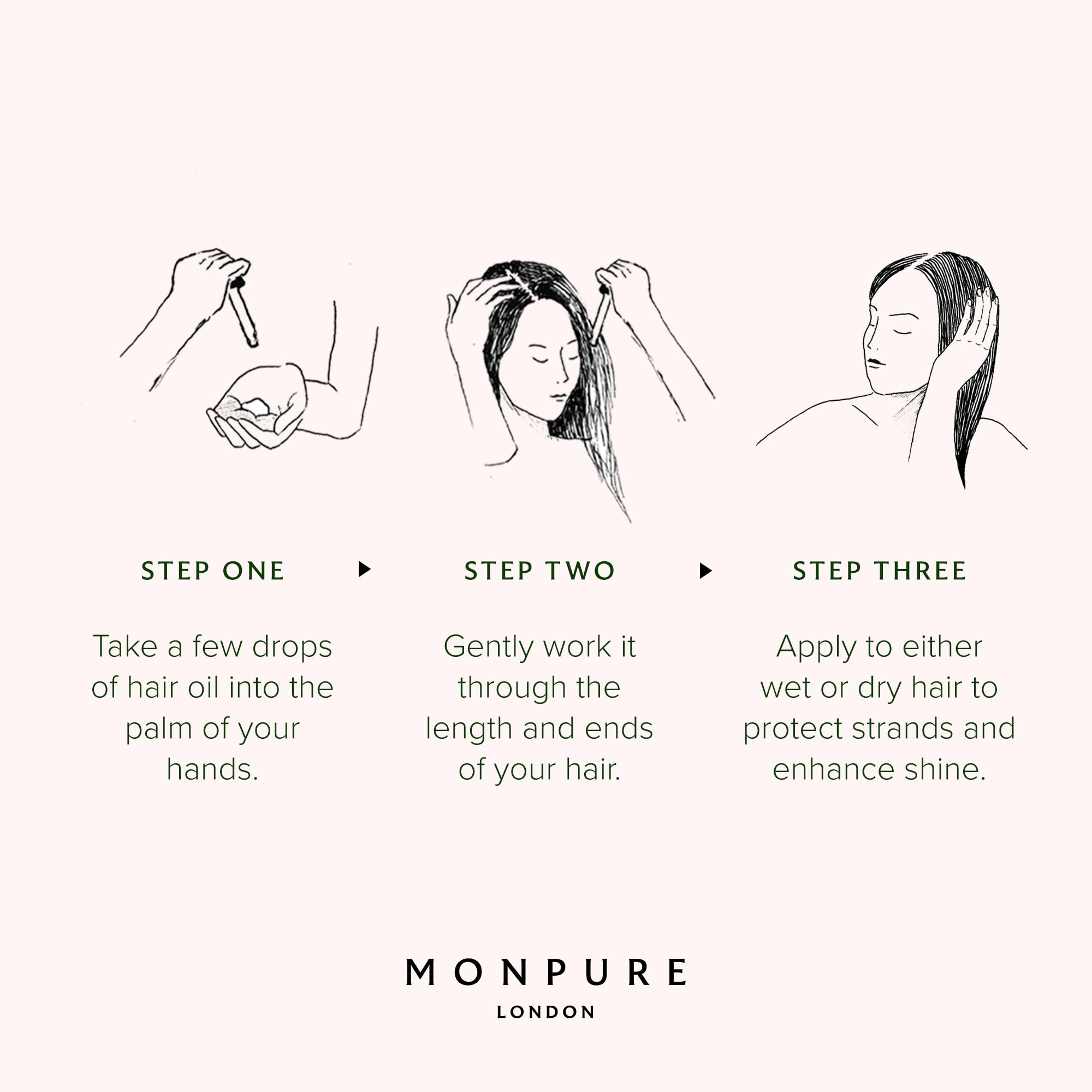 Monpure Ultralight Healthy Hair Oil