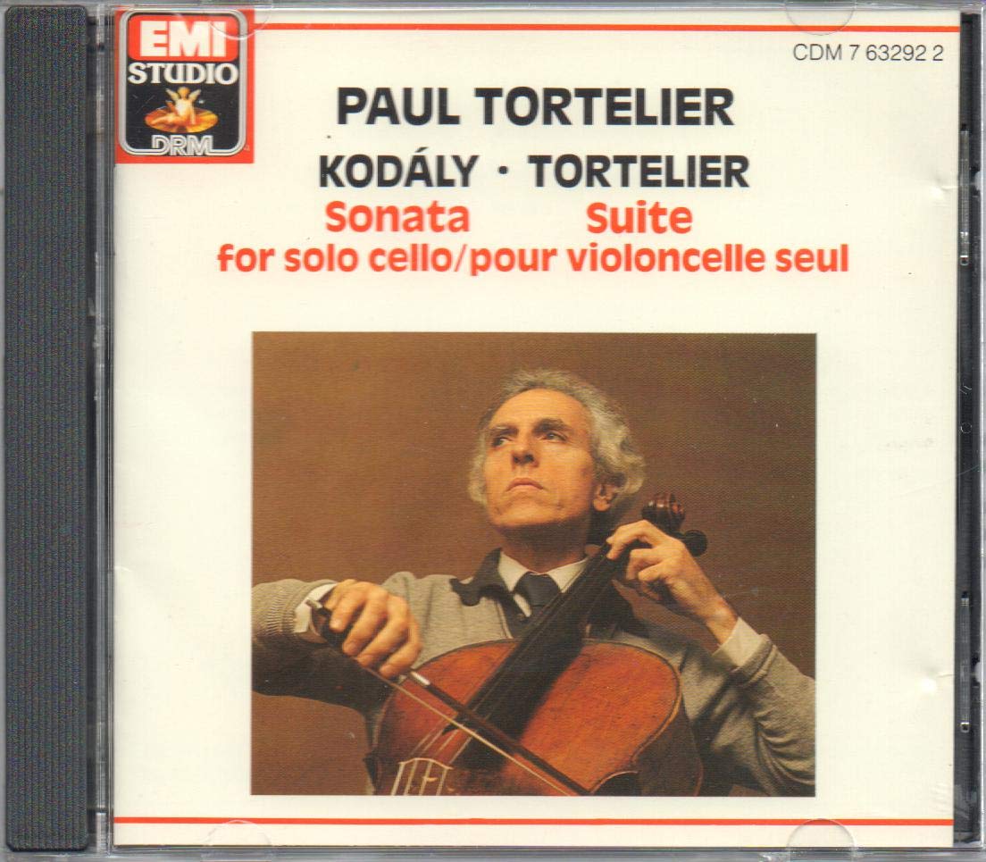 Kodály - Cello Sonata; Tortelier - Suite [Audio CD]