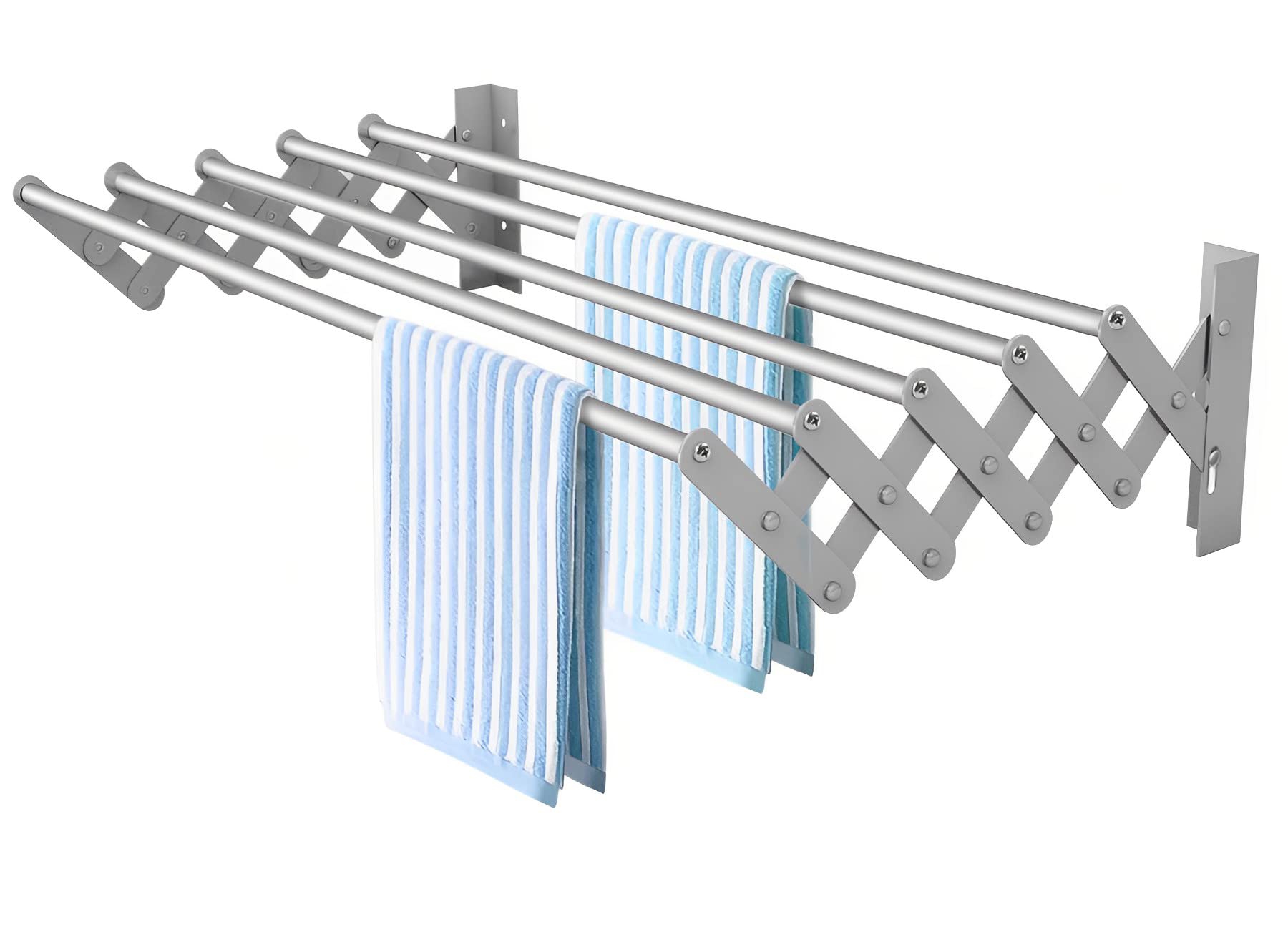 Buy Wall ed AntiRust Clothes Drying Rack Accordion Retractable Drying