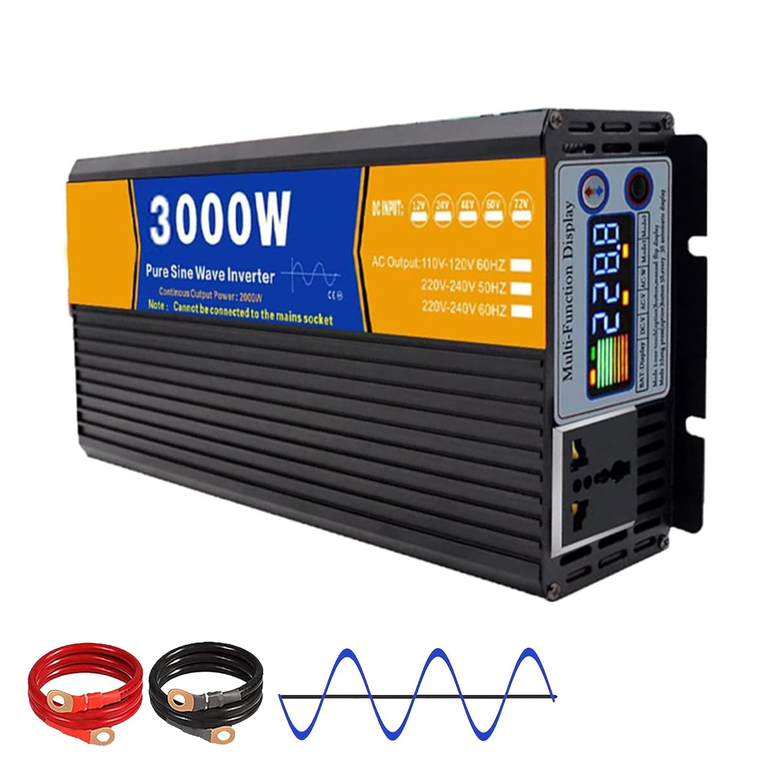 1500W Czysta Sinusoida Hybrydowy Inwerter Solarny