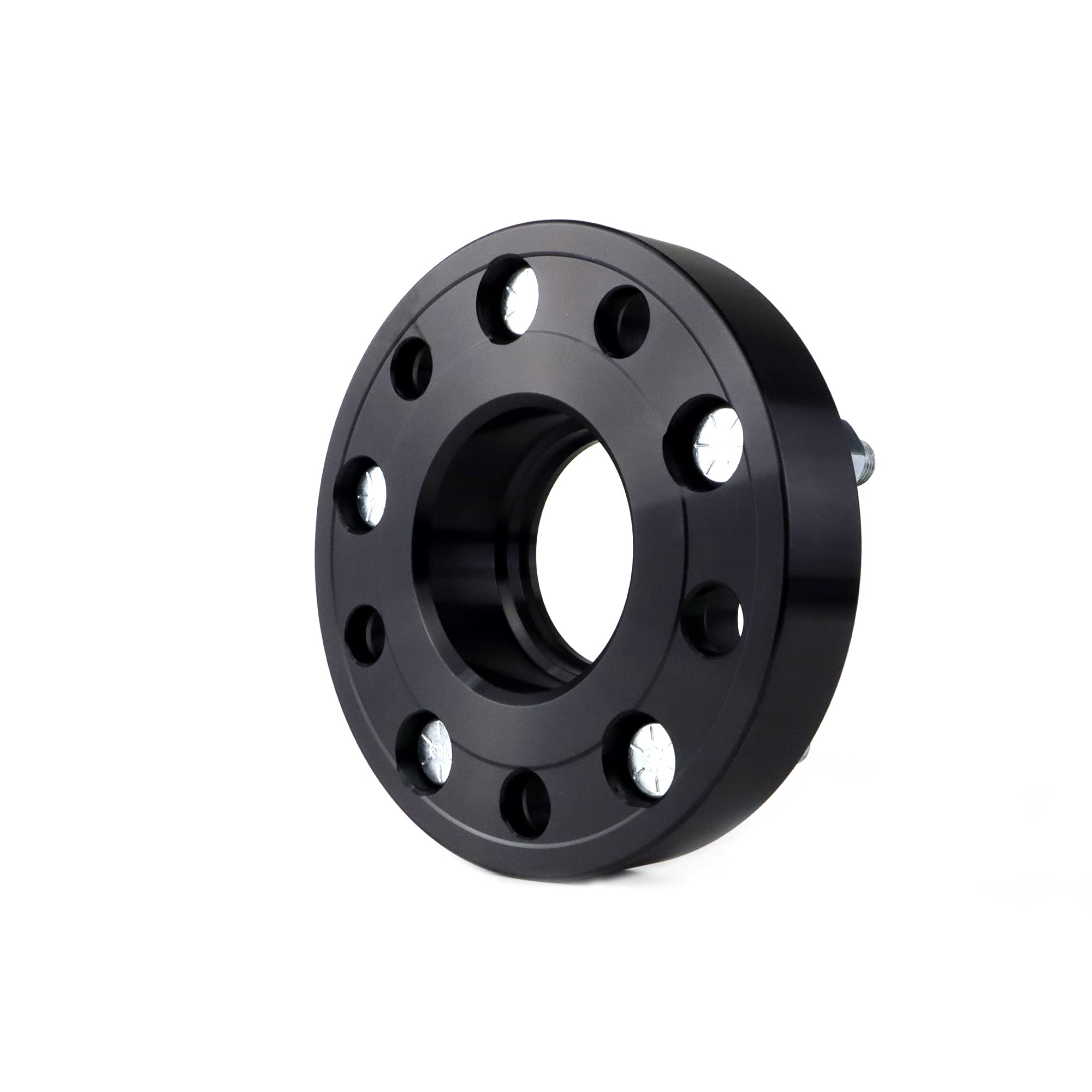 OMP LICENCIA Doppelte Abstandhalterung, Mittelteilung, PCD, 5 x 127/5 x 127, Nabe: 71,6 Breite 30 mm, M1/2 Zoll, Farbe: Schwarz