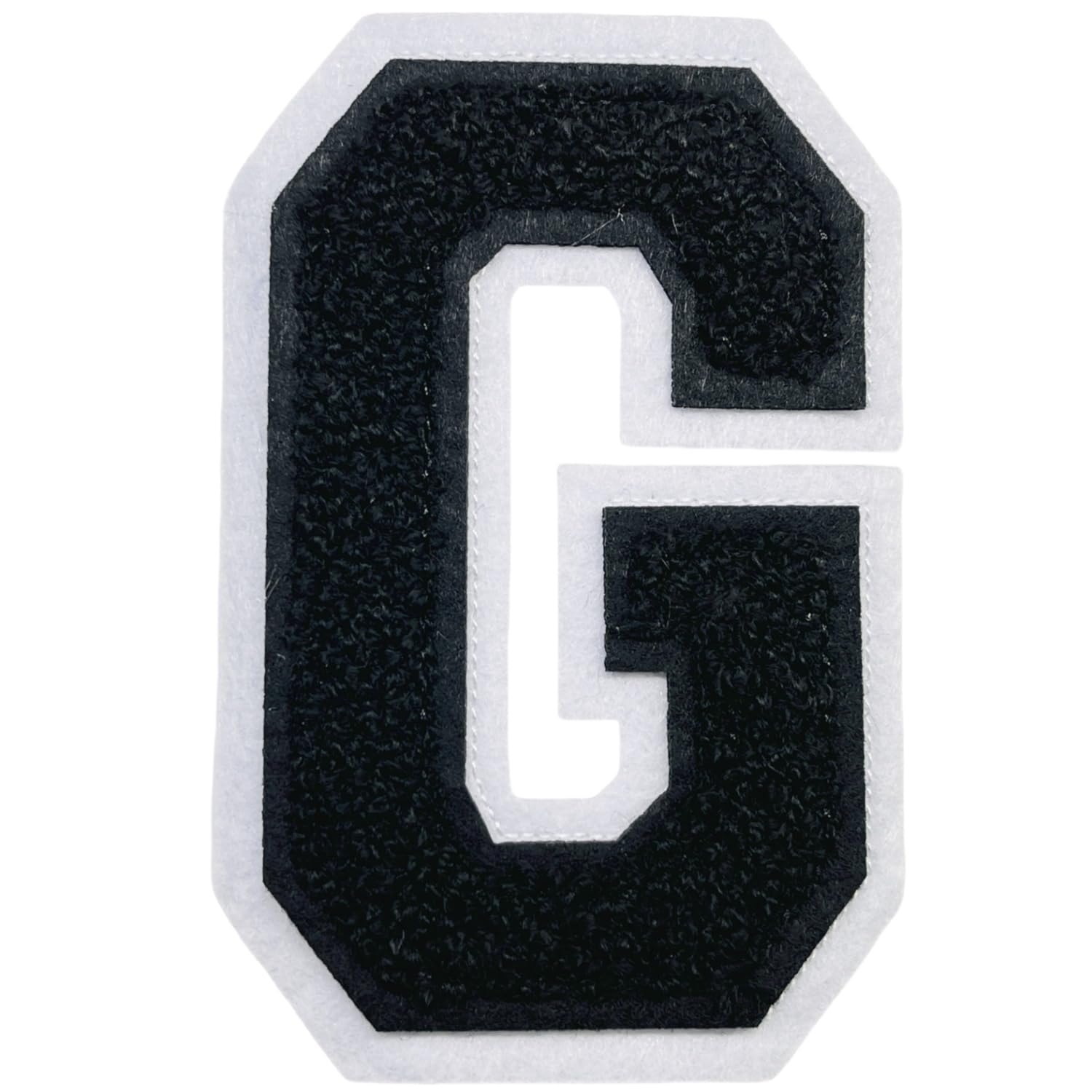 Parche de letras Varsity de felpilla de 4.5 pulgadas, parches termoadhesivos para ropa, sombreros, jeans, bolsas y mochilas (1 unidad Parche de letras Varsity de felpilla de 4.5 pulgadas, parches termoadhesivos para ropa, sombreros, jeans, bolsas y mochilas (1 unidad