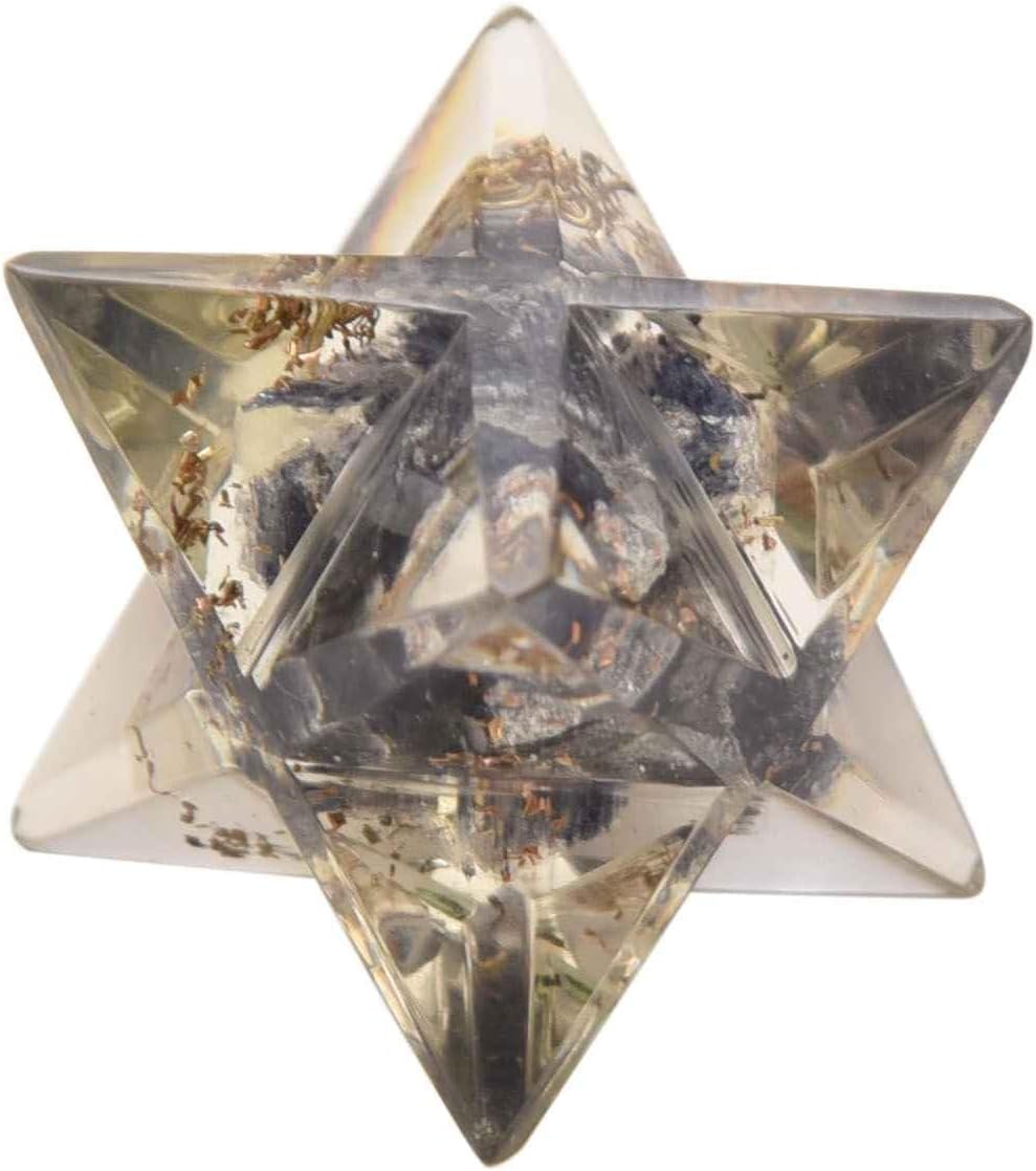 Blessfull Healing Reiki Healing Crystal Merkabas Sodalite 8 Point Star Merkaba 20 to 25 mm Approx