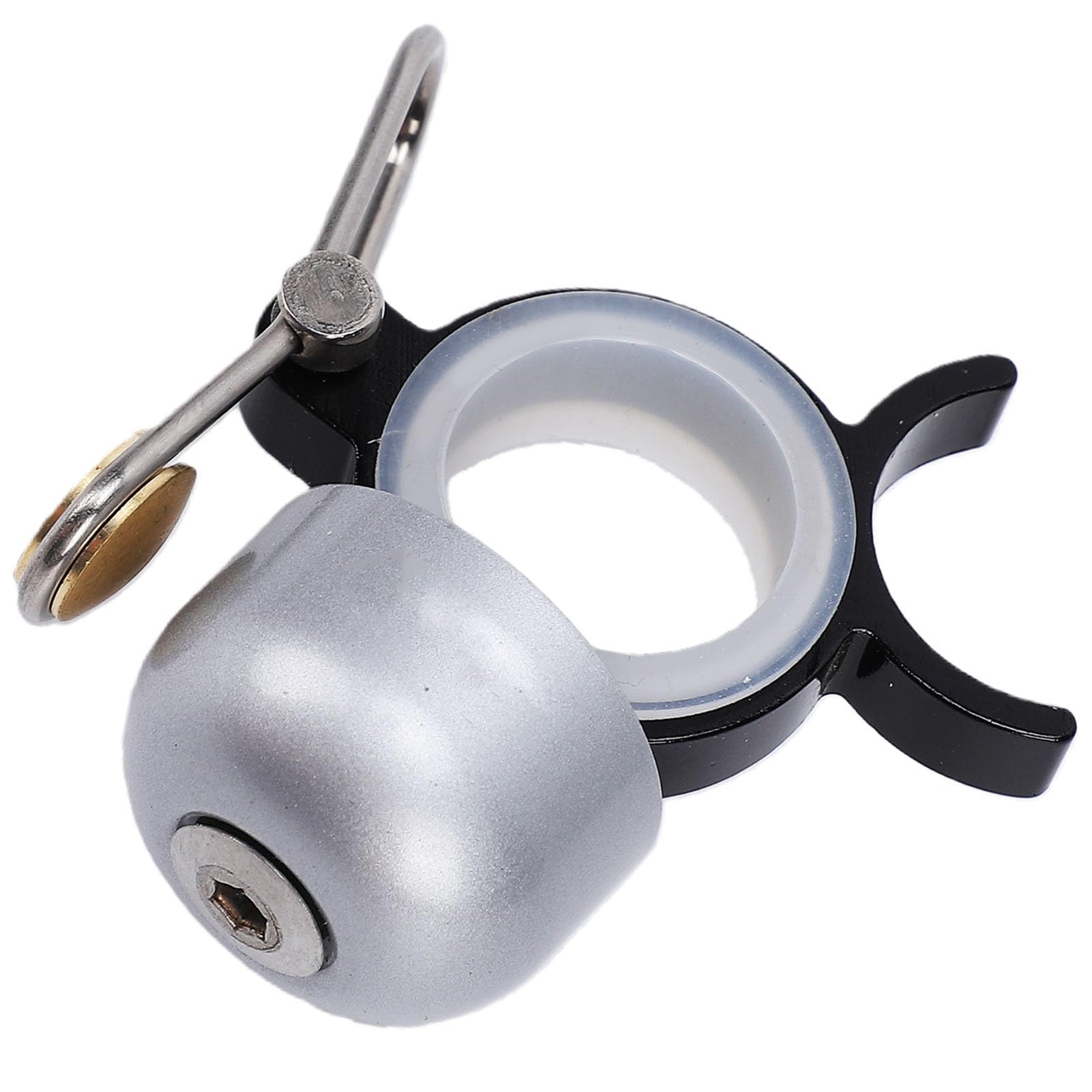 Garsent Wearable Running Bell, Handheld Runners Bell for Cyclists – Aluminum Alloy High Decibel, Lightweight Comfortable Fit, Safe Finger for Trail Sidewalk Road Use