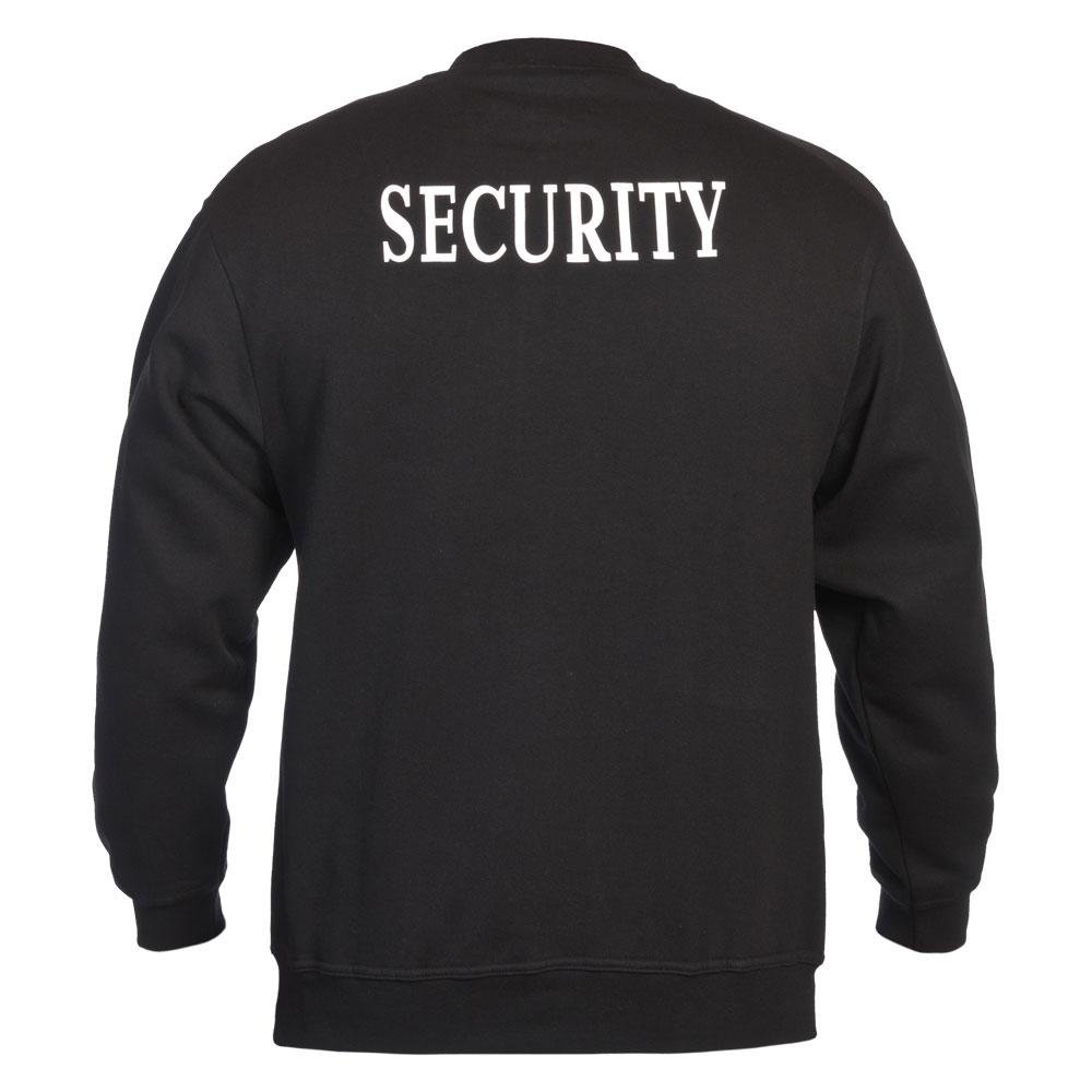 Mil-Tec Kurtka Uniseks Sweater Bezpieczeństwo Czarny