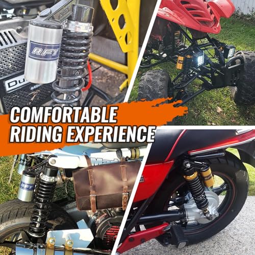 Image of GZYF 320mm 12.6 inch Universal Rear Air Shock Absorbers Suspension for Suzuki for Yamaha for Kawasaki ATV Go Kart Quad Dirt Sport Bikes,Purple