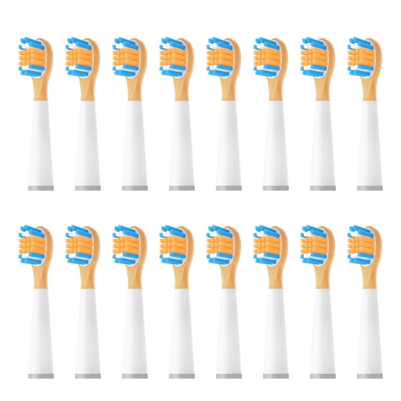 Zahnburstenkopf, Kompatibel Mit Usmile, Q1 Q3 Q3S Q10 | Q10pro, Q20, Q4, S10, A10, fur elektrische Kinderzahnburste, Borsten(16PCS S)