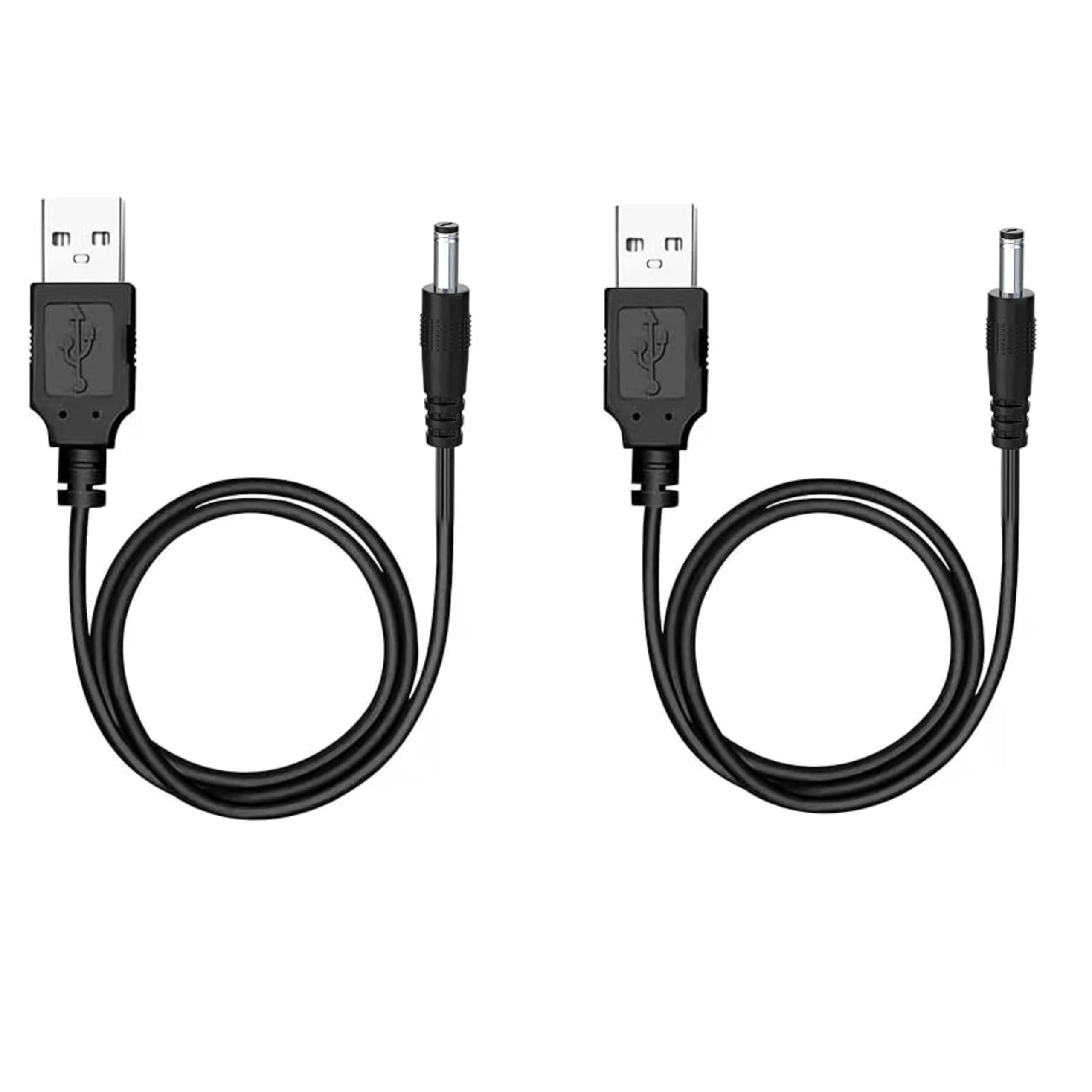 USB to DC 5V Power Cable 5.5x2.1mm Barrel Connector 1.25 Meter Charging Cord for WiFi Router, LED Strip, CCTV Camera, Mini Fan (2)-image-16