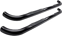 Steelcraft 221120 Black Nerf Bars for 2011-2015 Dodge Durango - 3" No-Drill Install, Powdercoated Steel, 3-Year Warranty