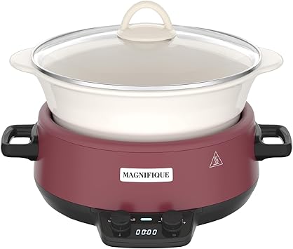 MAGNIFIQUE 5 Quart Programmable Slow Cooker MAGNIFIQUE 5 Quart Programmable Slow Cooker