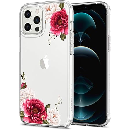 Amazon Co Jp Cyrill By Spigen Cecile Iphone 12 Pro Max ケース セシル アイフォン12 プロマックス ケース レッドフローラル 家電 カメラ