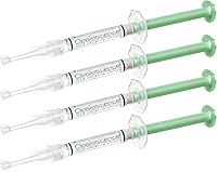 Opalescence 15% Carbamide Peroxide Teeth Whitening Gel Syringes - 4 Cool Mint Refill Kit, Low Sensitivity, Professional At-Home Whitening by Ultradent