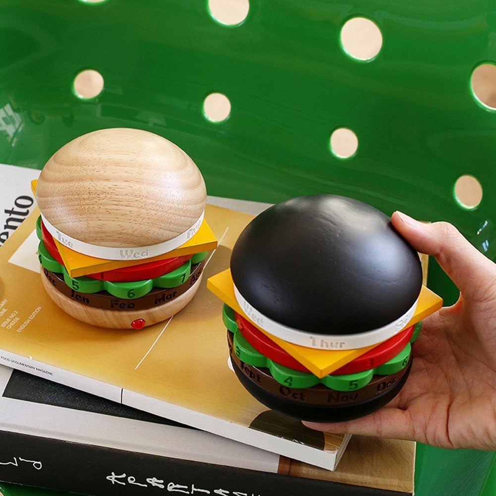 Obrotowy kalendarz, wieczny kalendarz, wyjątkowa ozdoba na biurko, dekoracja artystyczna, wieczny kalendarz do dekoracji wnętrz biurowych