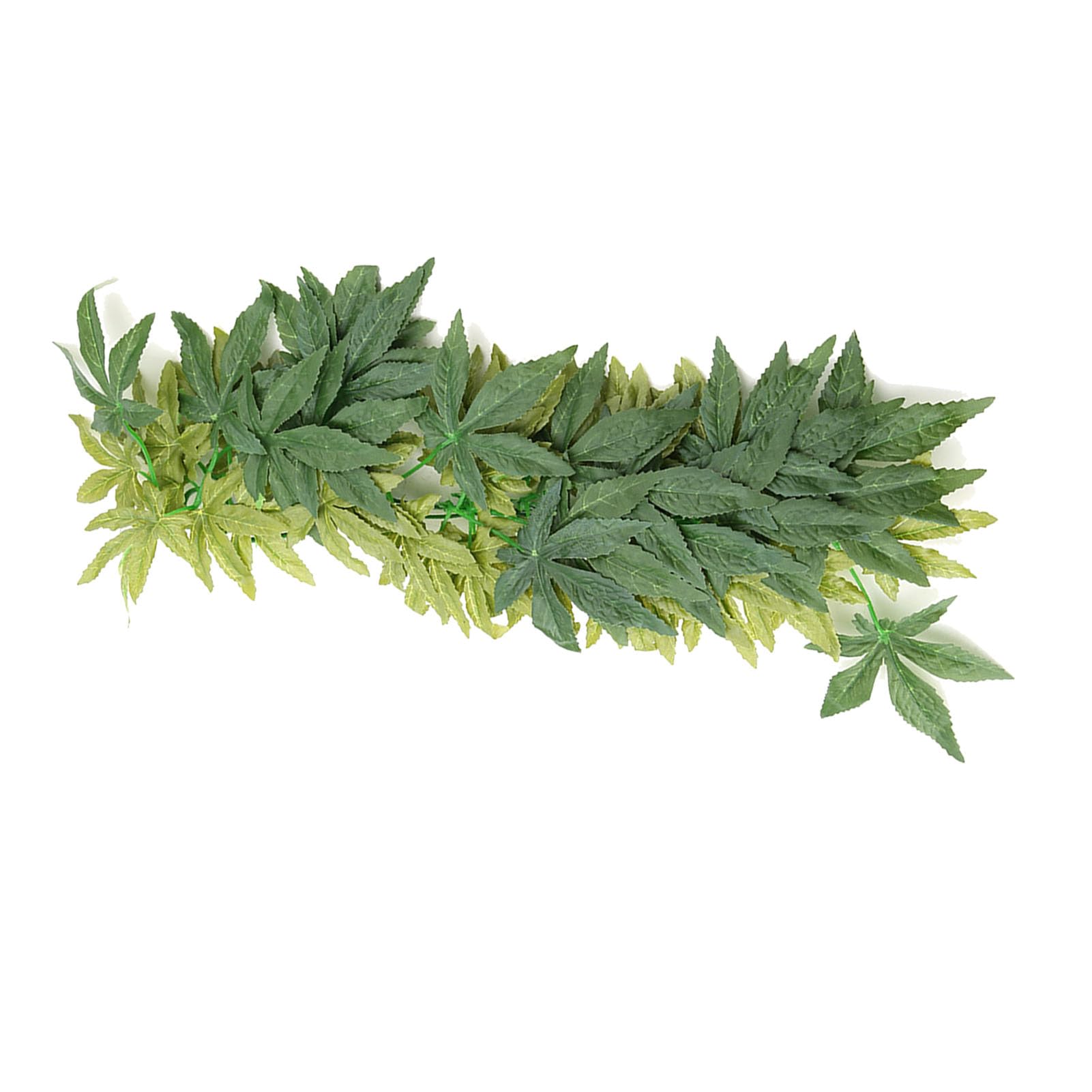 Tnfeeon Piante Acquatiche Artificiali con Ventosa per Acquario, Decorazioni per Piante in Plastica per Acquario Decorazioni per Terrari per (20 pollici 50 cm)