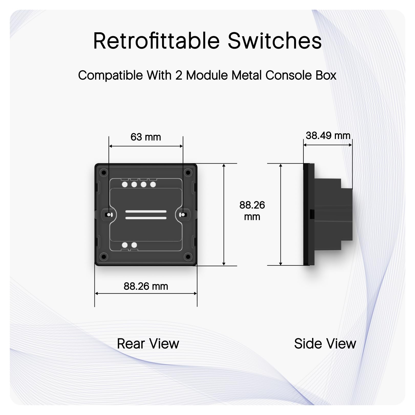 IOTICS Touch Door Bell Switch (Grey Variant) — Amazon image 6