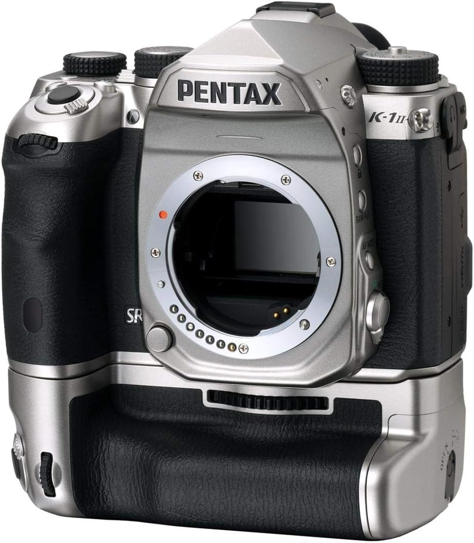 Pentax K-1 Mark II DSLR Camera Body, Limited Silver Edition, with BG-6 Battery Grip