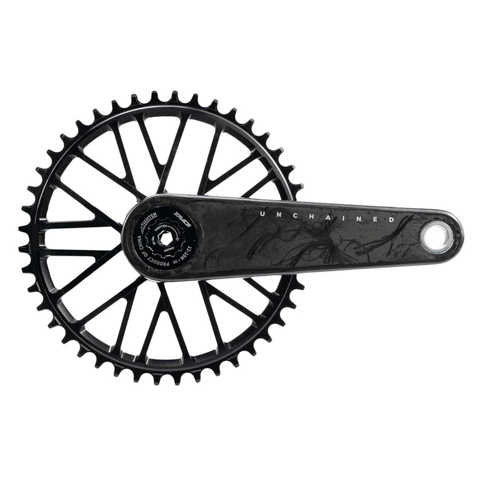 Compatible avec Le pédalier ZRACE Unchained en Fibre de Carbone pour vélo de Route et Gravel modulaire léger/27 Pouces